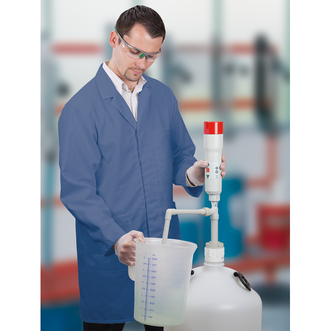 AccuOne battery-powered barrel pump