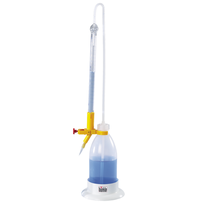 Titrating burette automatic