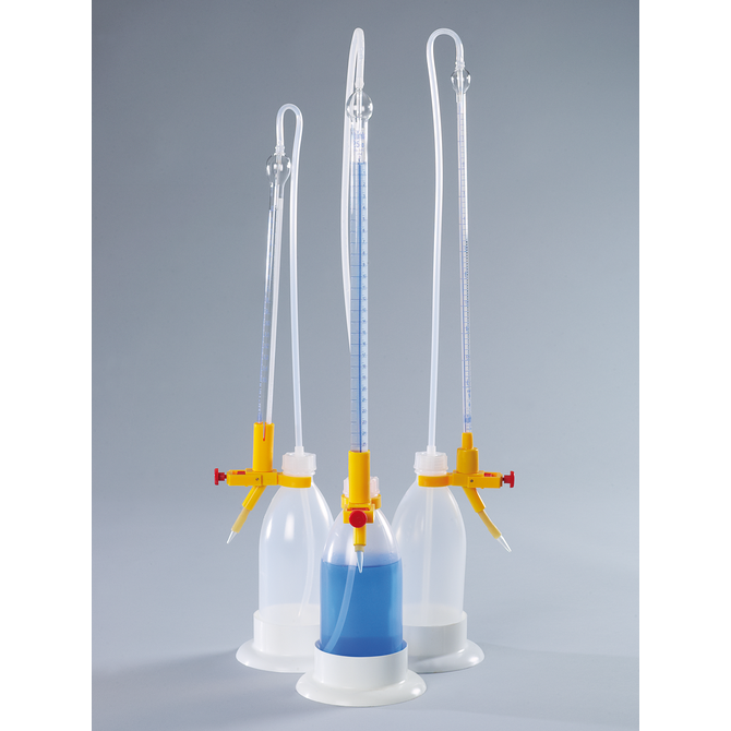 Titrating burette automatic