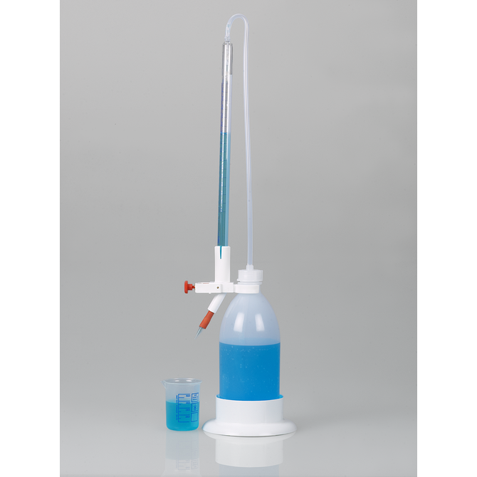 Splinter-proof titrating burette