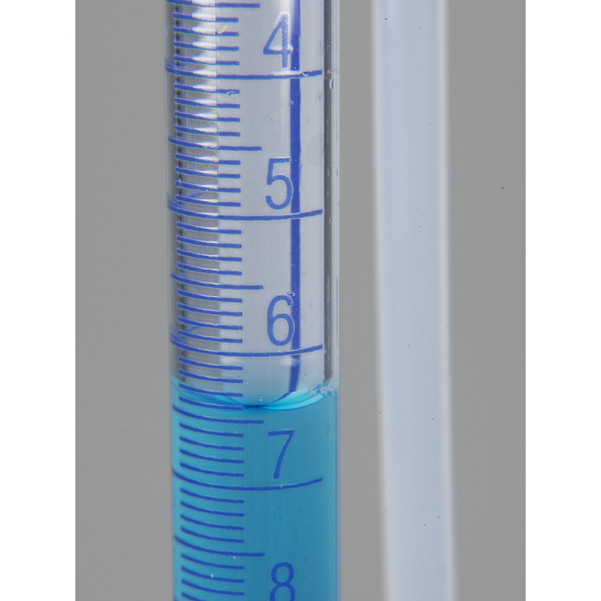 Splinter-proof titrating burette
