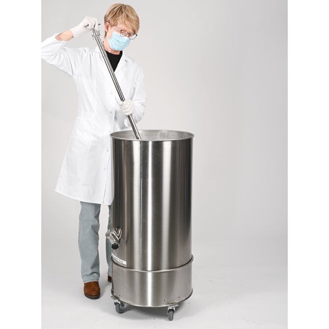 Pharmaceutical zone collector Novartos Uno 3-sample train